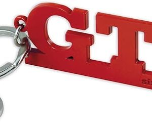 BRISA VW Collection - Volkswagen Metal Keychain Keyring Keychain Accessory Keyholder in GTI Design